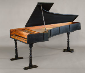 Working Title/Artist: Grand Piano, maker: Bartolomeo Christofori.  Florence., 1720 Department: Musical Instruments Culture/Period/Location:  HB/TOA Date Code: 09 Working Date:  Scanned for Collections